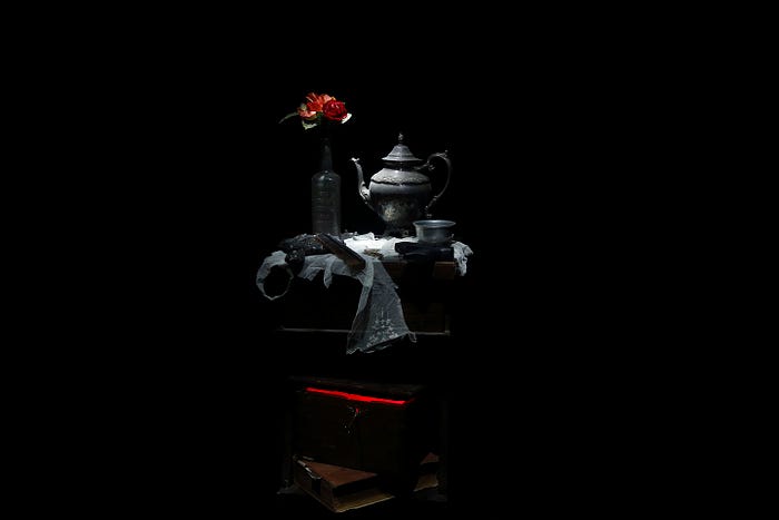 Still life of “The Night Stand”.